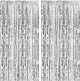 Party Decorations Silver Foil Party Curtain